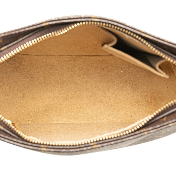 LOUIS VUITTON Brown Monogram Leather Shoulder Bag - Picture 8 of 11